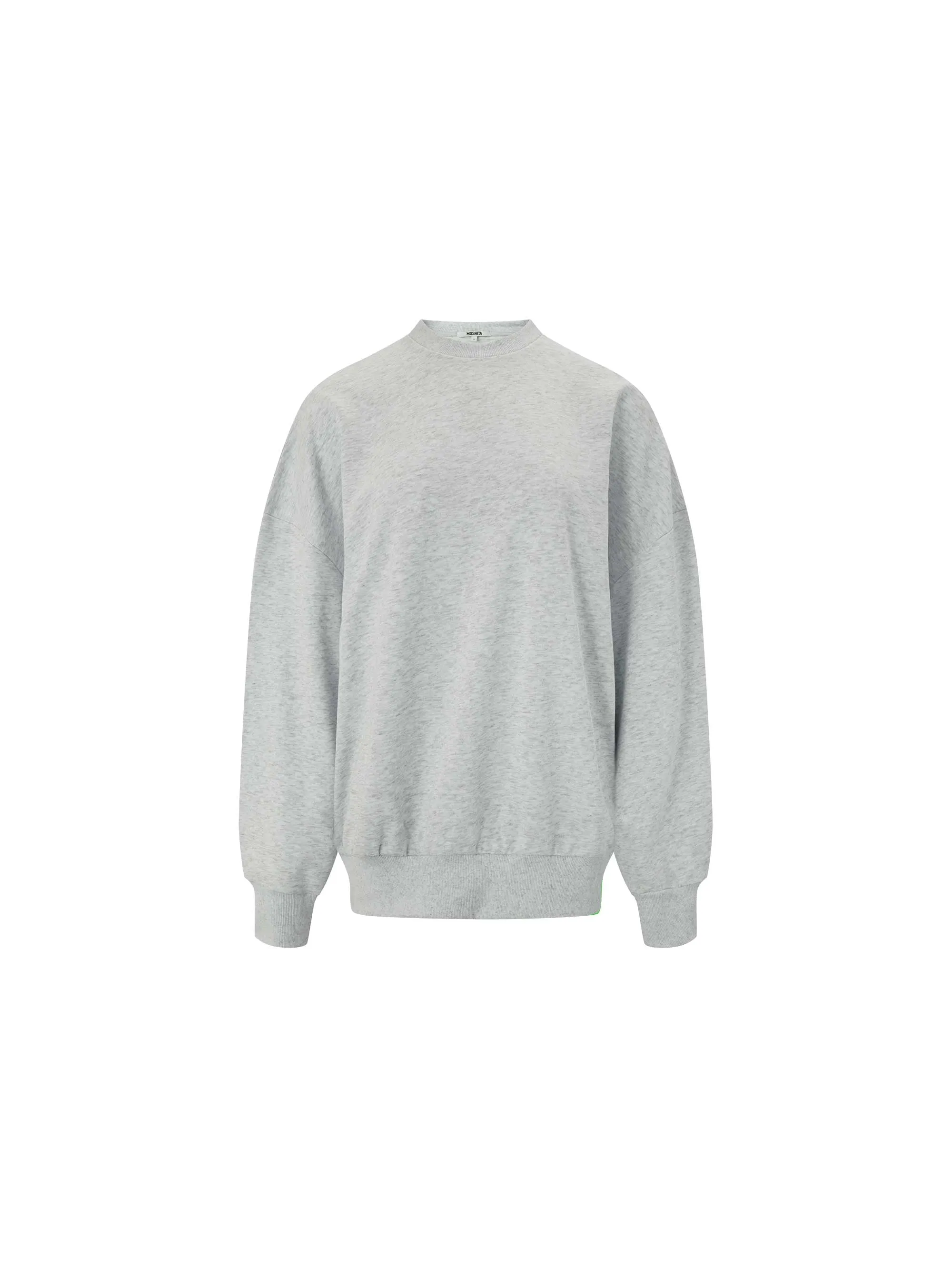 The Cozy Crush Terry Sweatshirt - Heather Grey