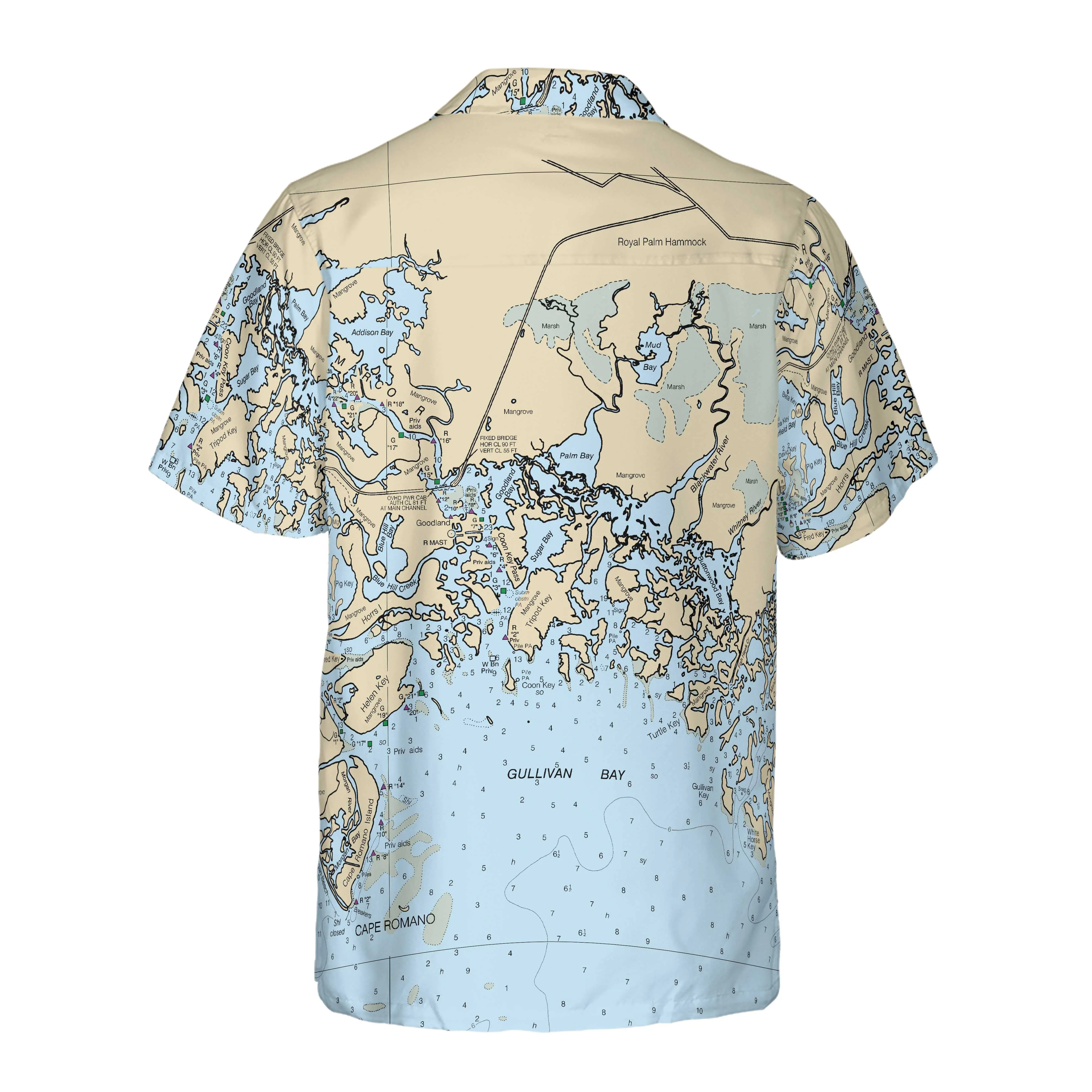 The Gullivan Bay Coconut Button Camp Shirt