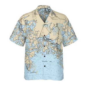 The Gullivan Bay Coconut Button Camp Shirt