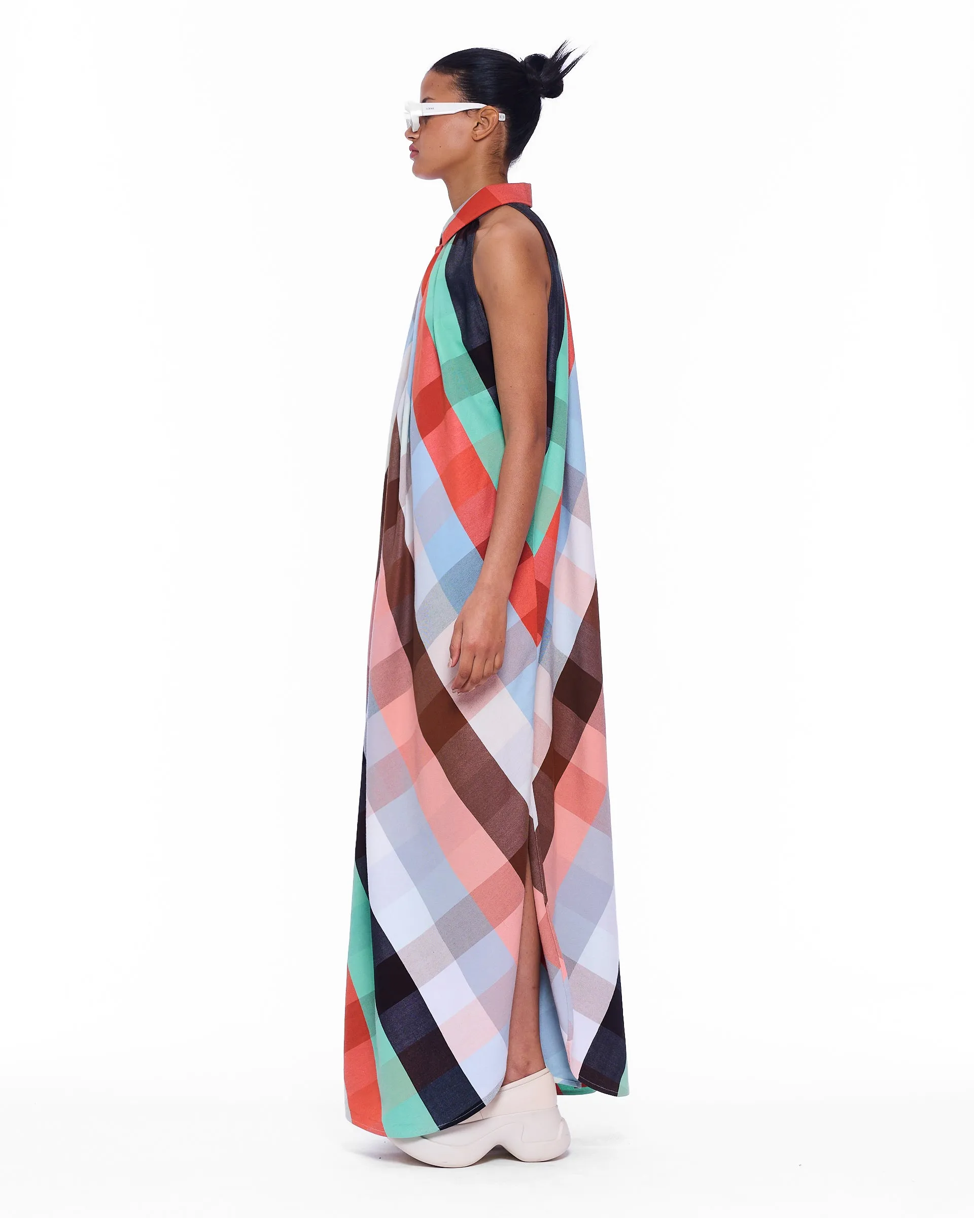 The Halter Dress : Plaid