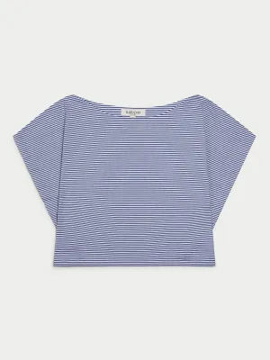 The Kori Crop Top in Cotton Poplin