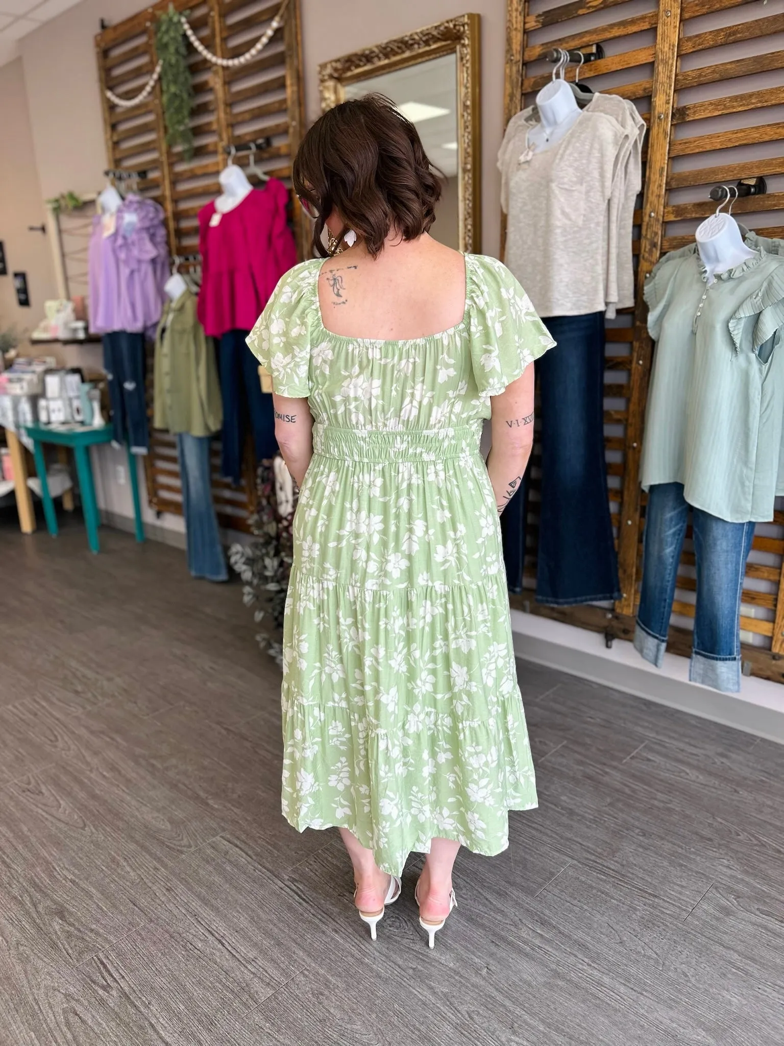 The Mint Meadow Dress