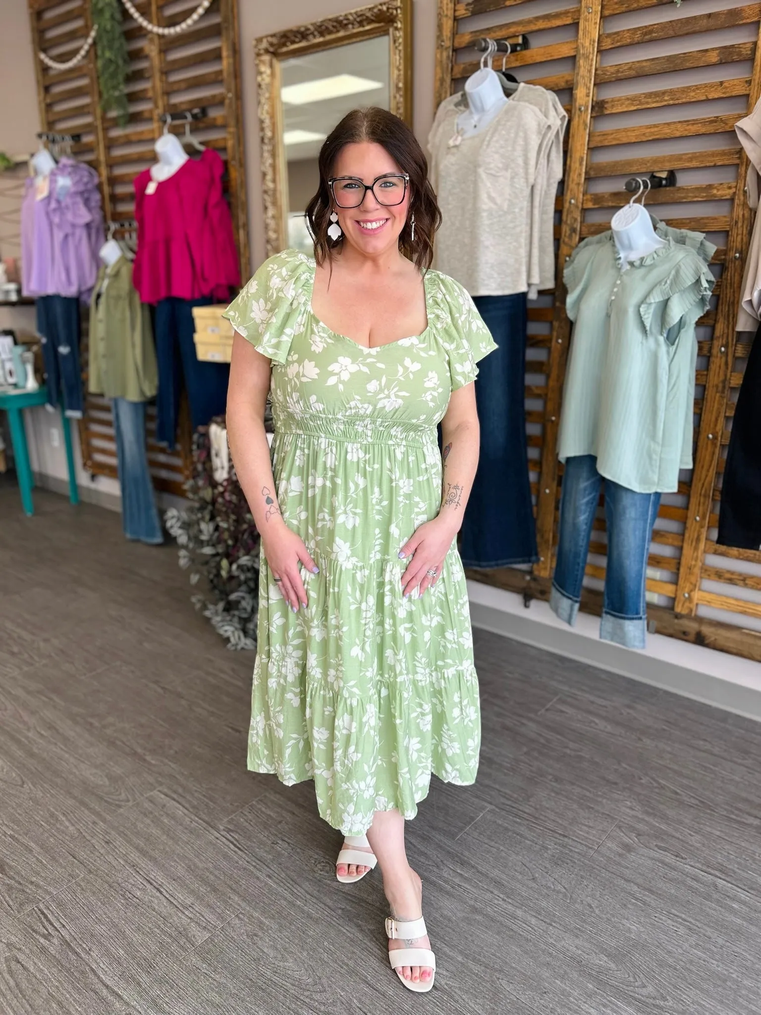 The Mint Meadow Dress