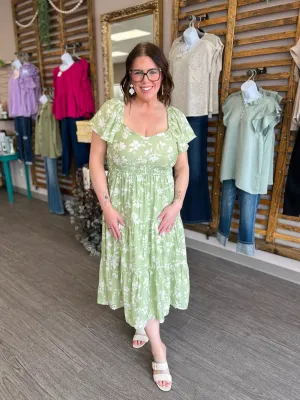 The Mint Meadow Dress