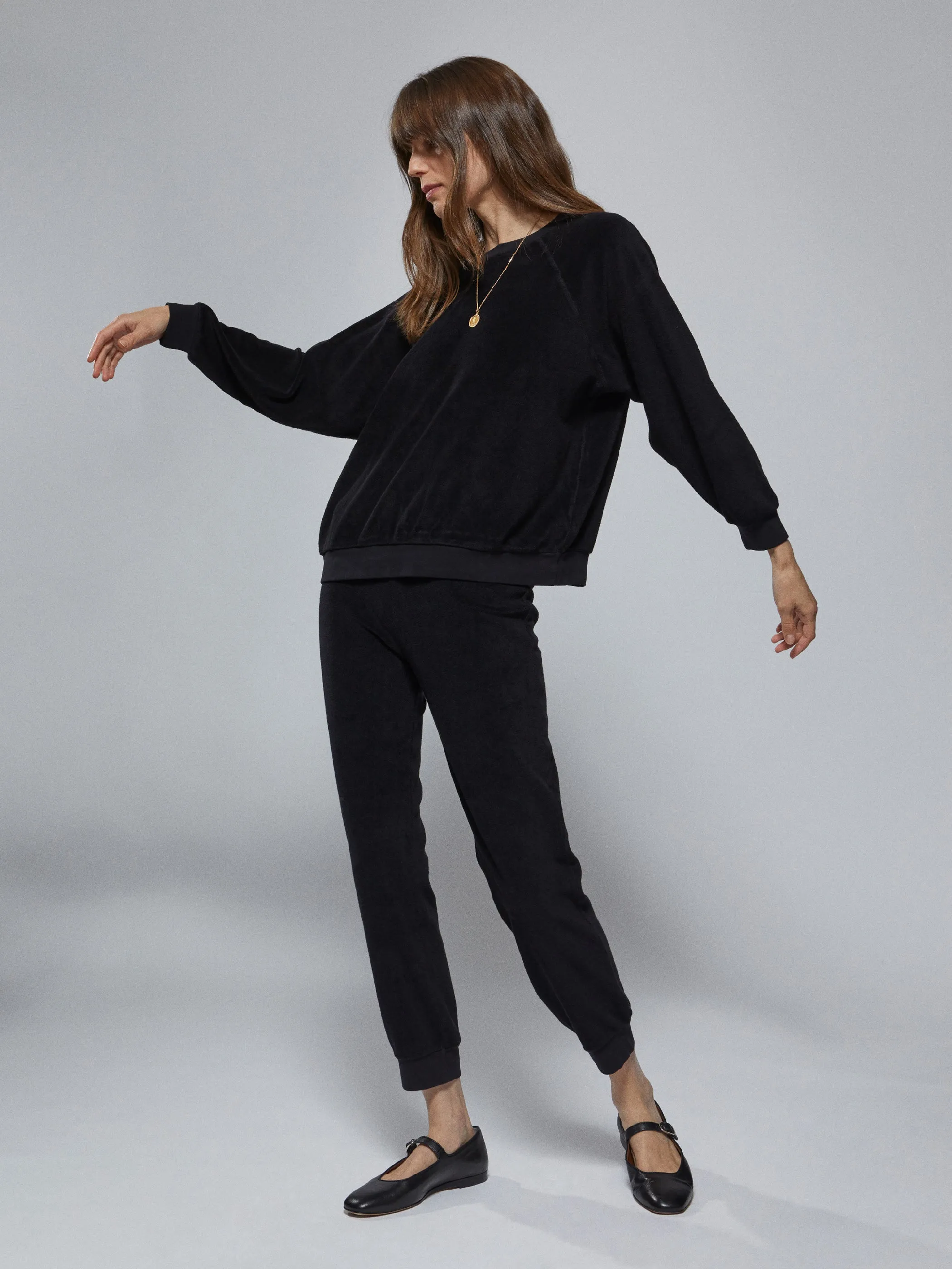 The Samos Oversized Sweatshirt in Terry