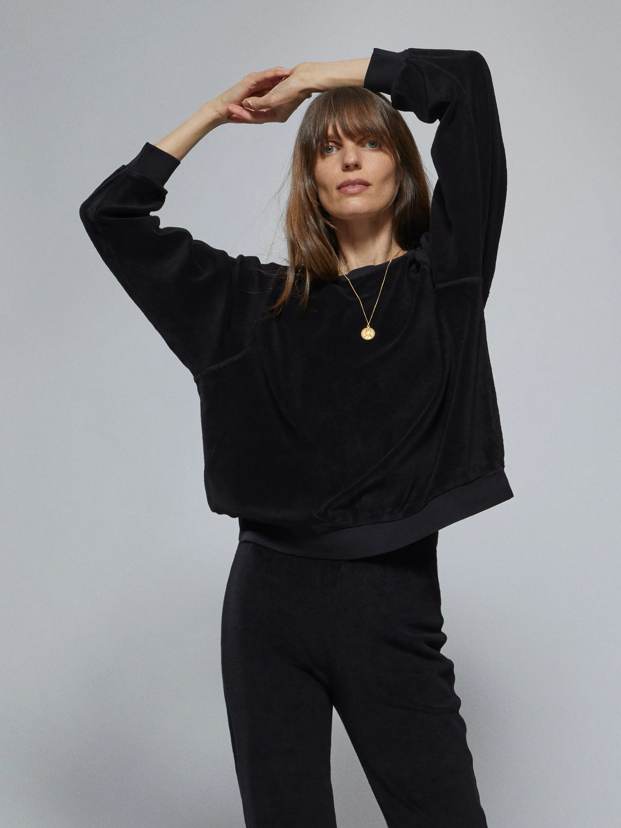 The Samos Oversized Sweatshirt in Terry
