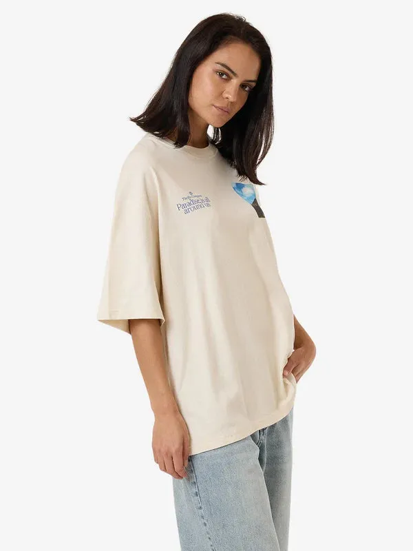 Thrills Integration Oversized Tee - Heritage White