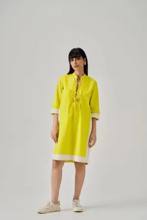 TIE DRIFT DRESS