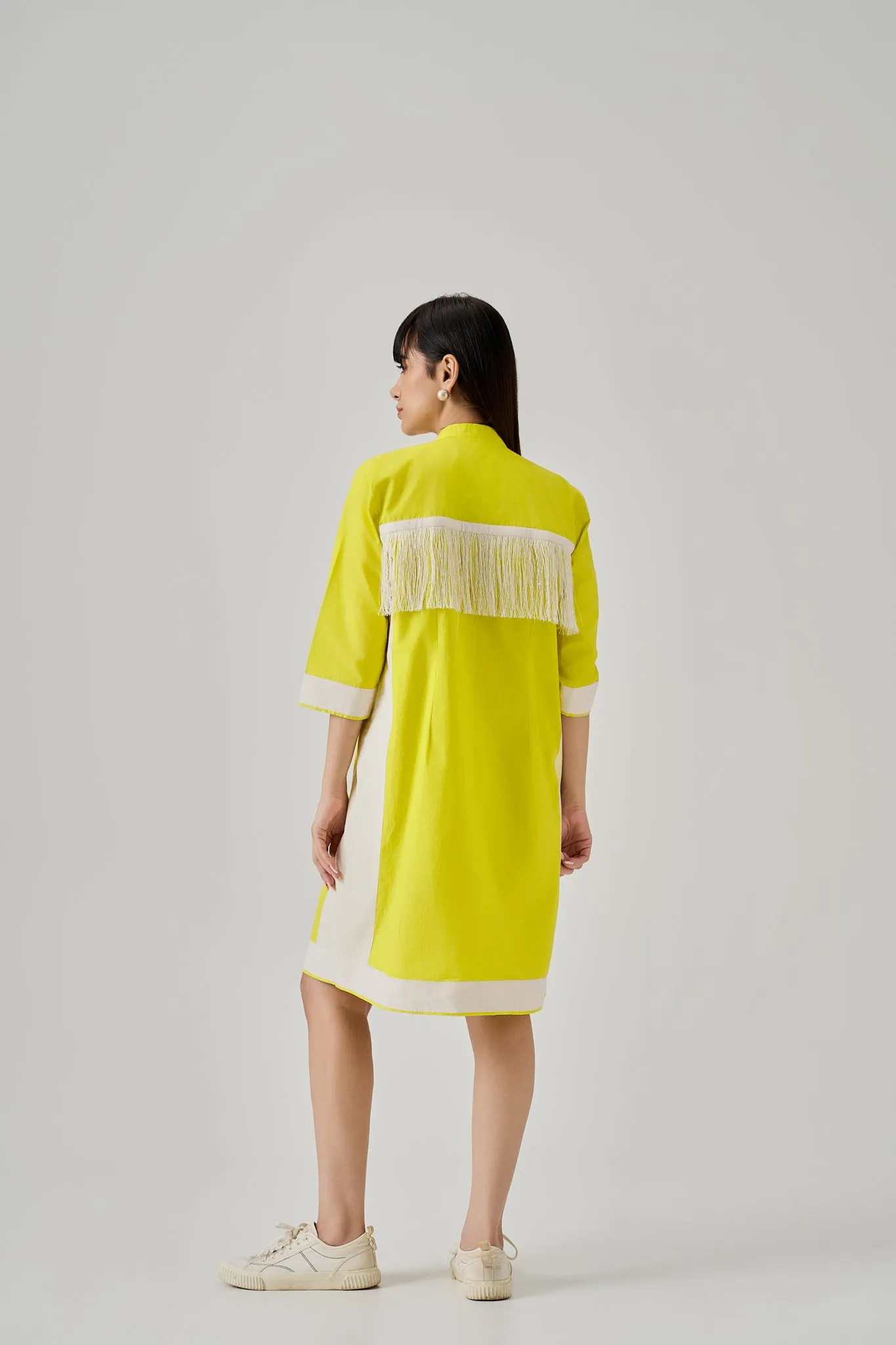 TIE DRIFT DRESS