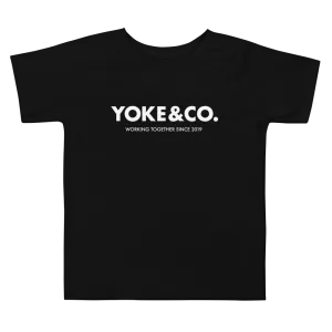 Toddler Black Yoke&Co. T-Shirt