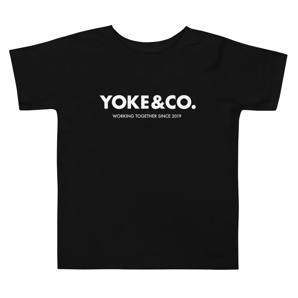 Toddler Black Yoke&Co. T-Shirt