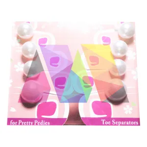 Toe Separators - White Pearls