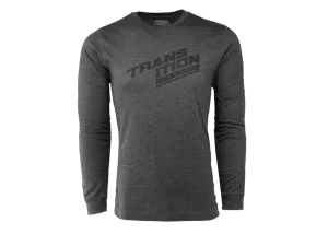 Transition Stack LS T-shirt Dark Heather Grey