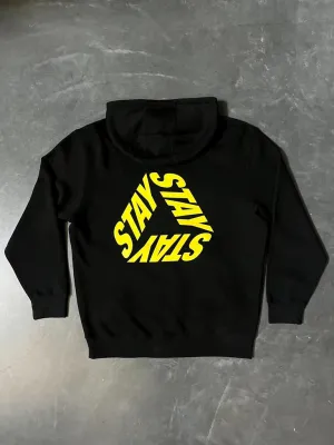 Triple Threat Hoodie - Black
