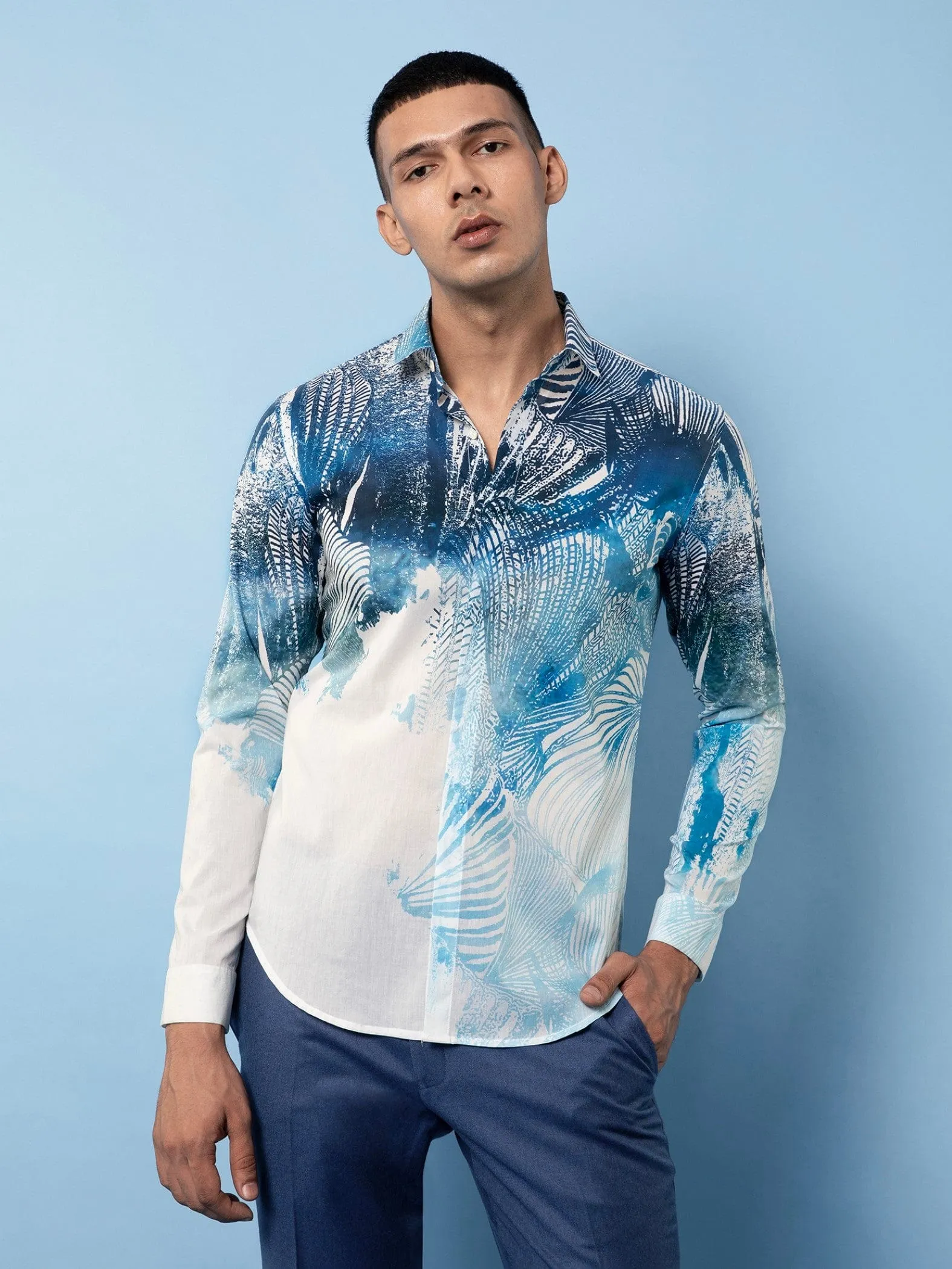 Tropical Print Shirt