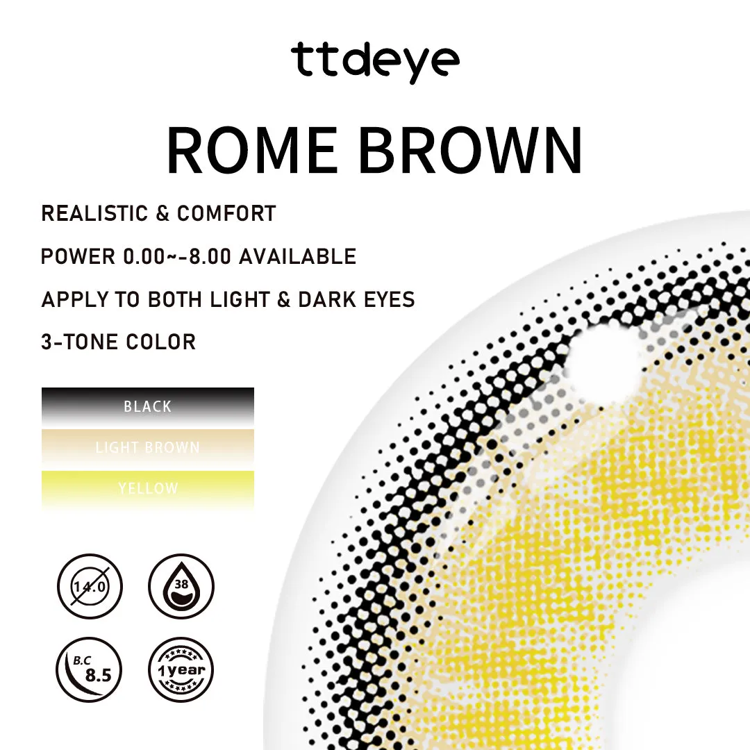 TTDeye Rome Brown | 1 Year