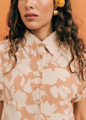 Tully Shirt - Floral Sand