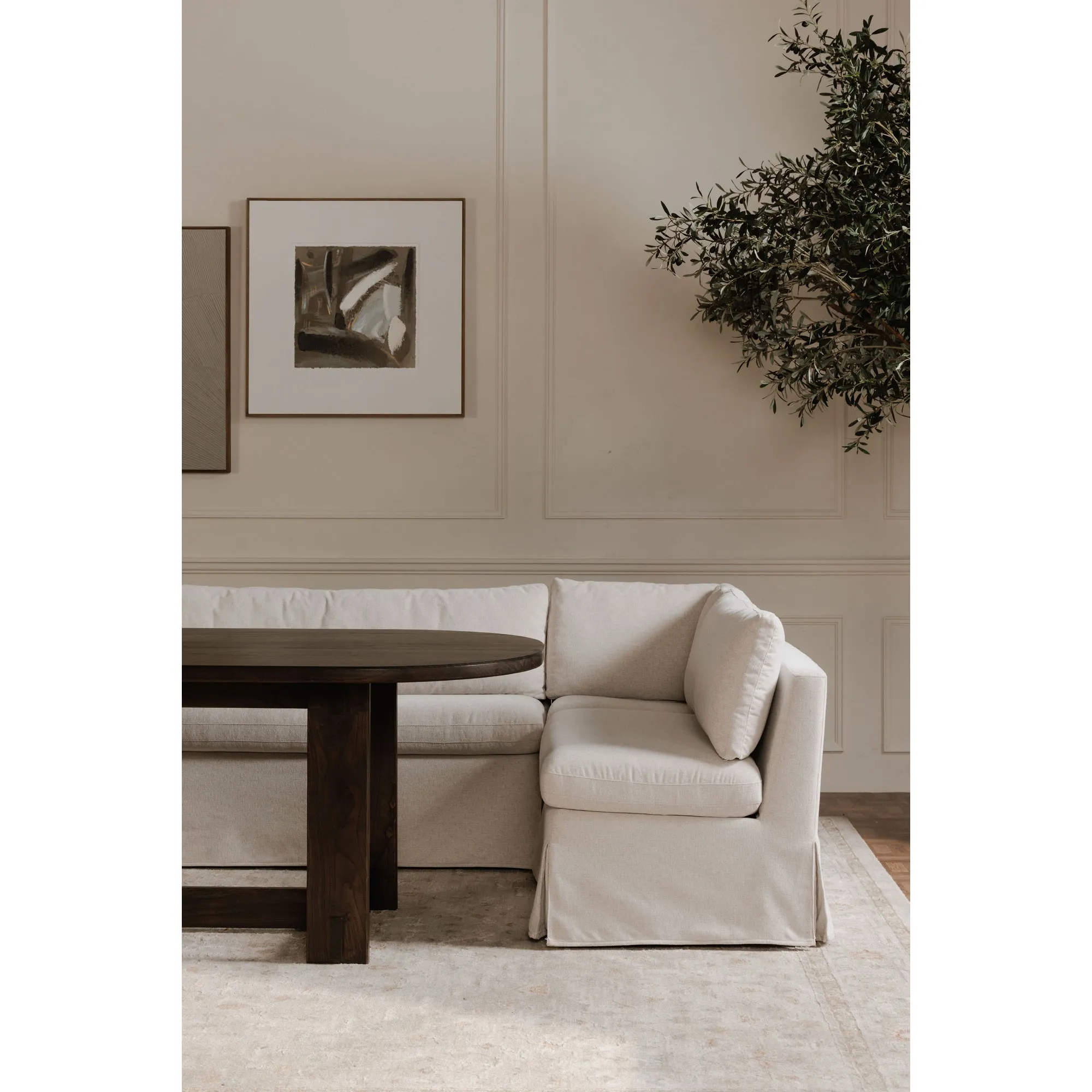Ultra-Comfy Modular Dining Banquette Set