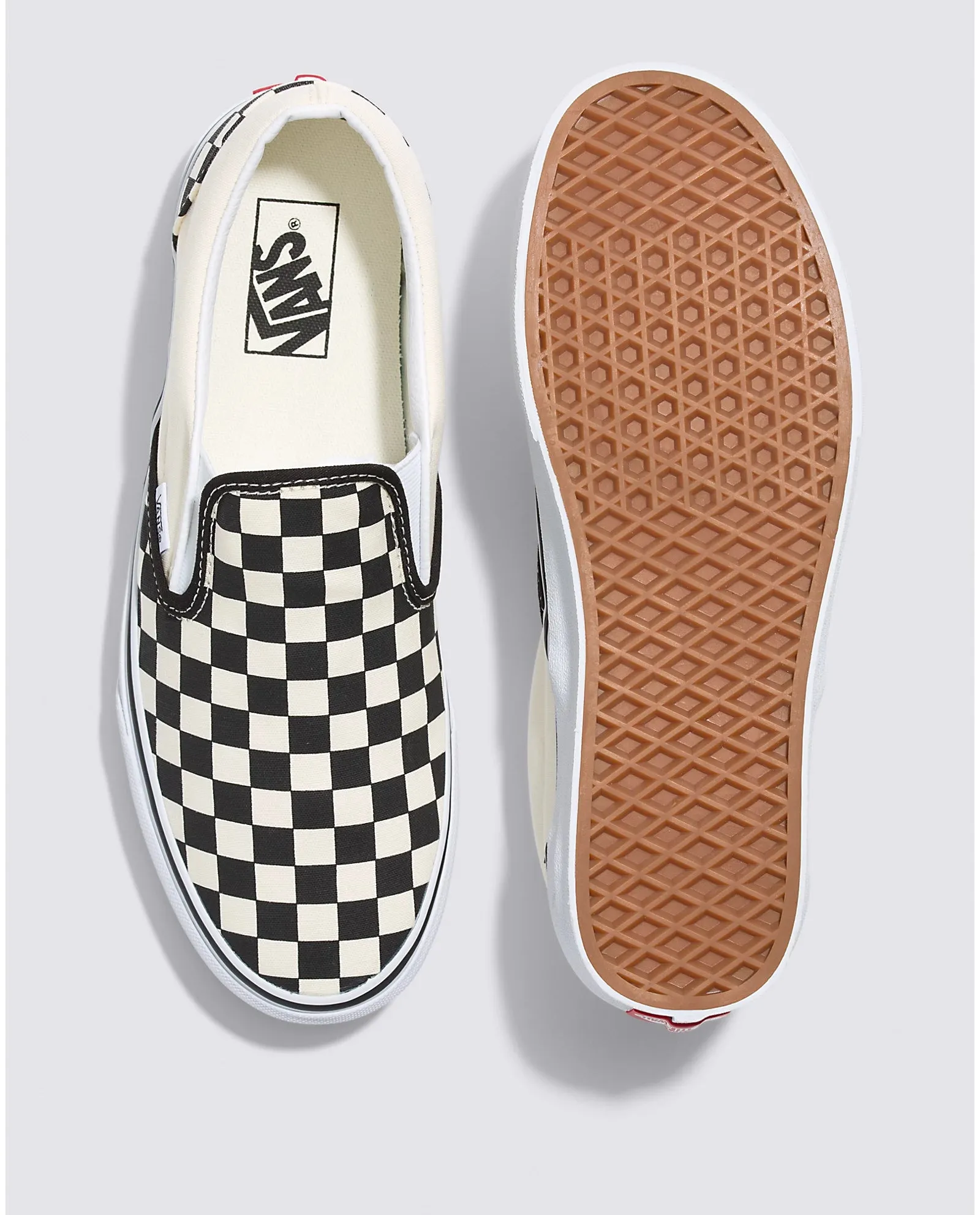 Vans - Classic Slip-On - Checkerboard - Black/ White