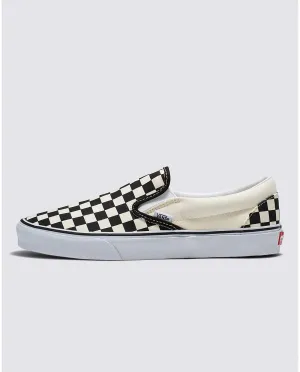 Vans - Classic Slip-On - Checkerboard - Black/ White