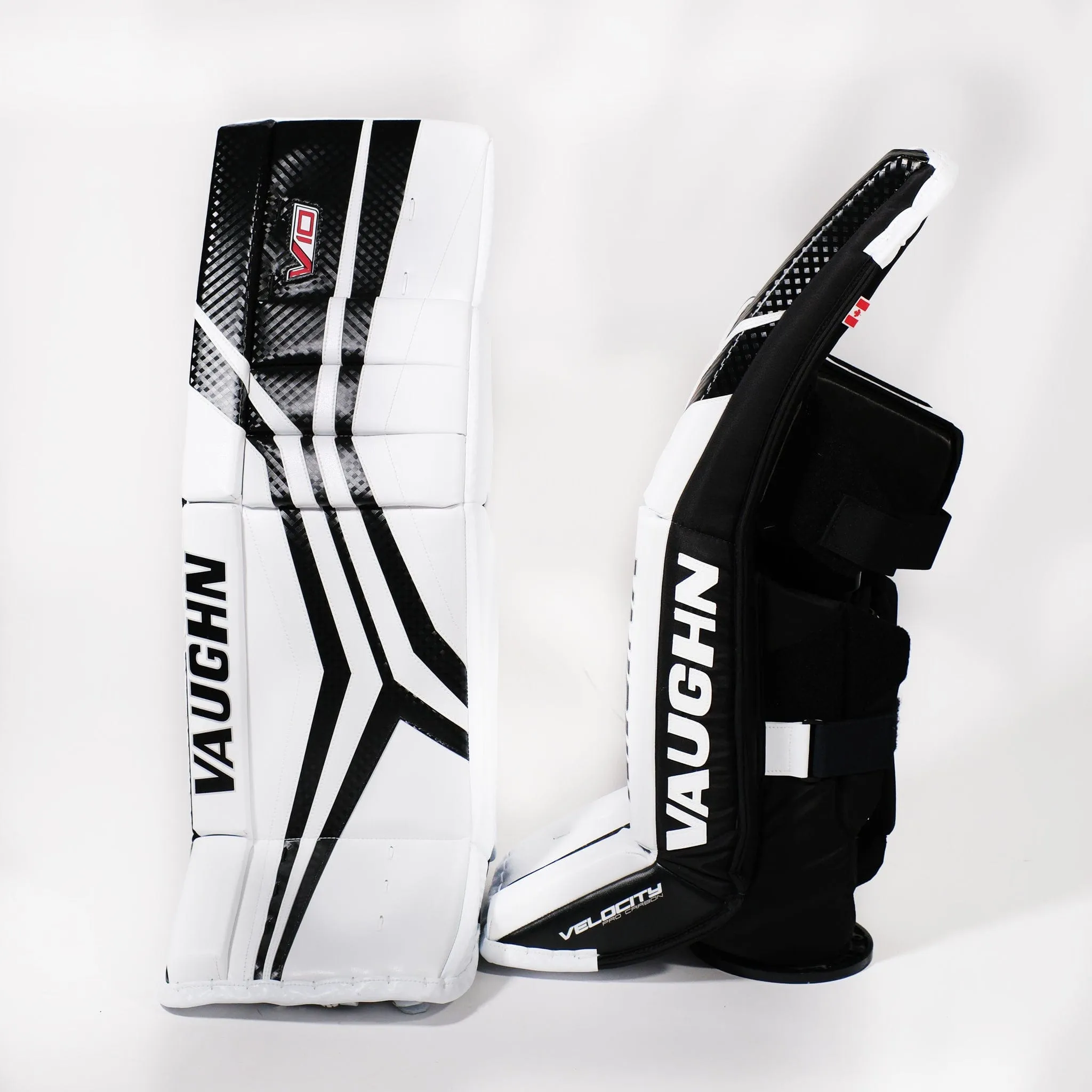 Vaughn Velocity V10 Pro Carbon Senior Goalie Leg Pads