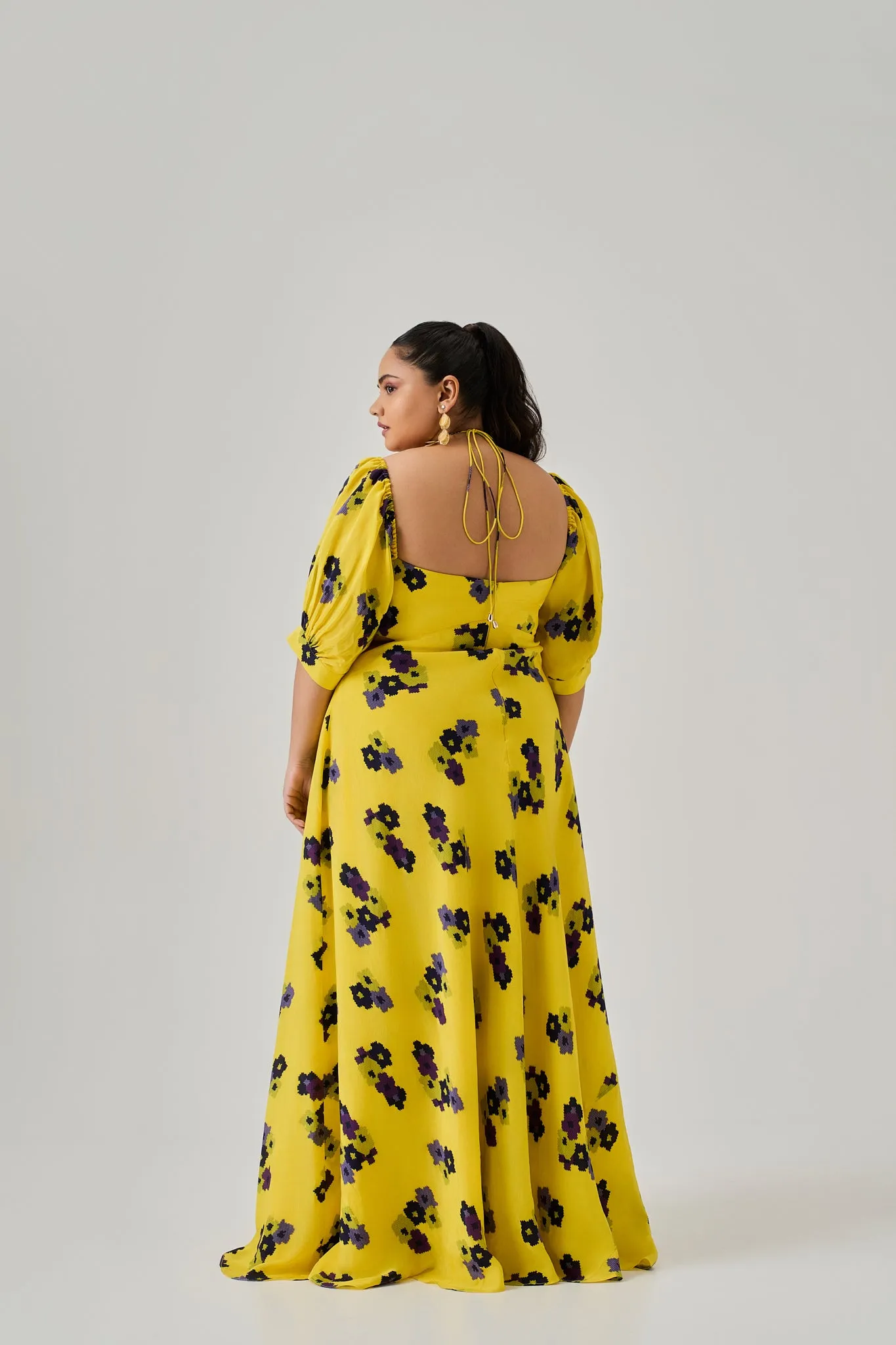 VECTOR RUCHED DRESS