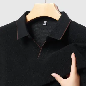 Victor Lévêque Luxe Polo Sweater