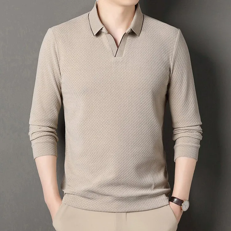 Victor Lévêque Luxe Polo Sweater