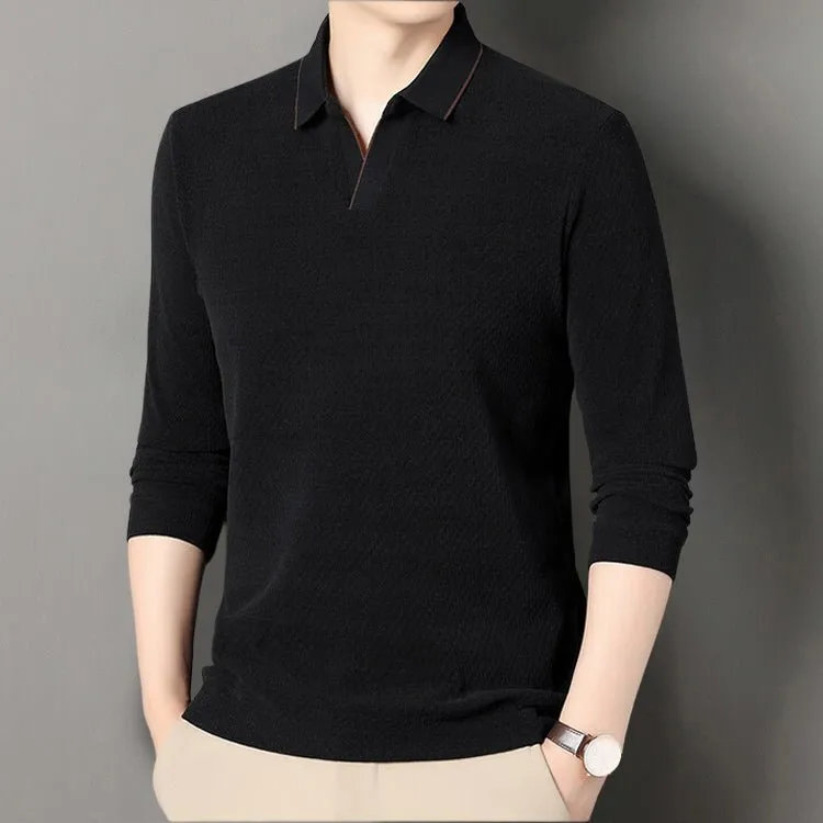 Victor Lévêque Luxe Polo Sweater