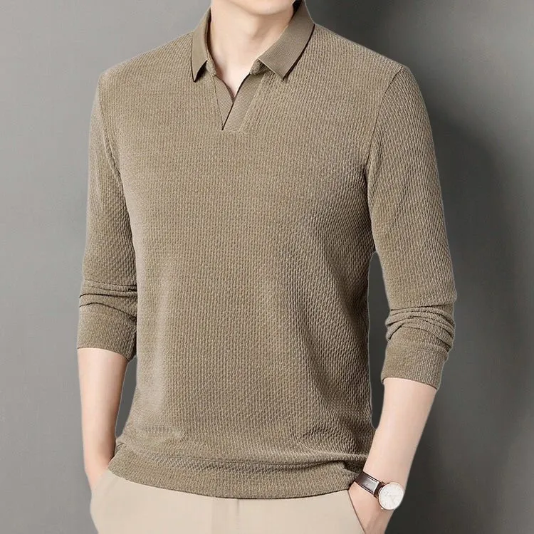 Victor Lévêque Luxe Polo Sweater