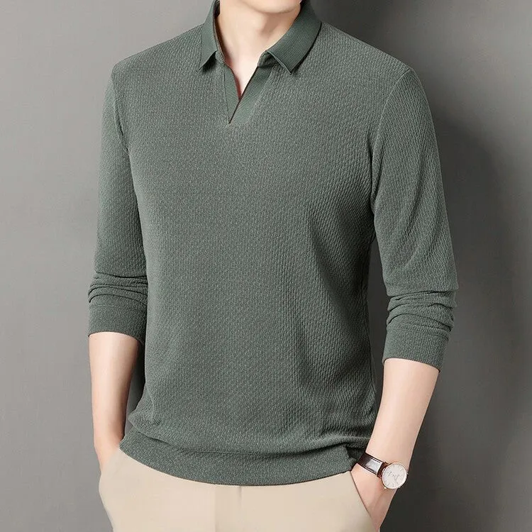 Victor Lévêque Luxe Polo Sweater