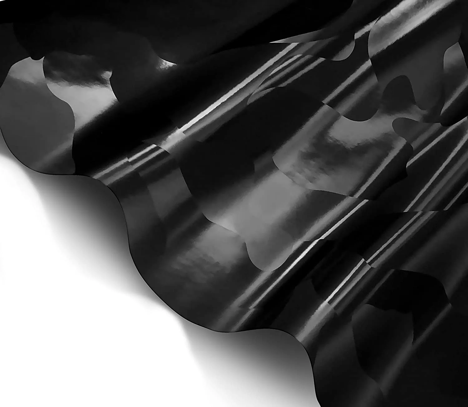 VVIVID  Black Stealth Camouflage Large Pattern