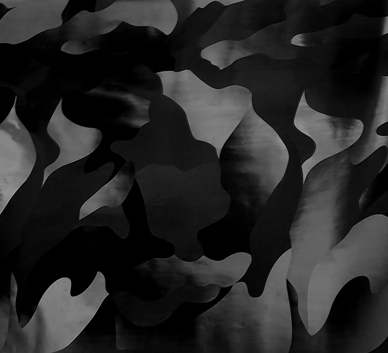 VVIVID  Black Stealth Camouflage Large Pattern