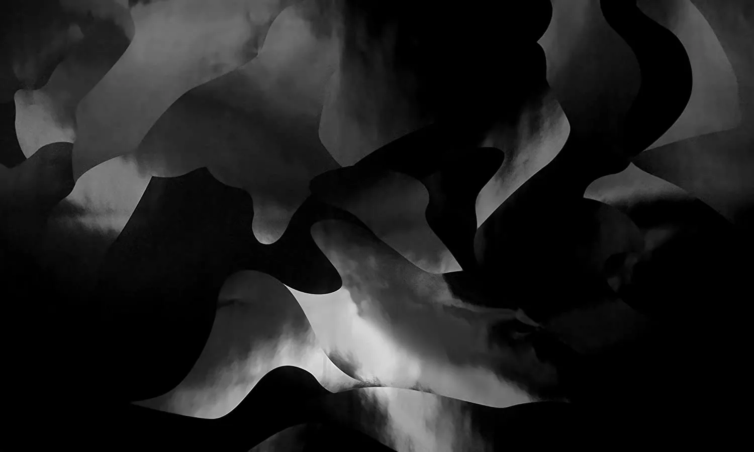 VVIVID  Black Stealth Camouflage Large Pattern