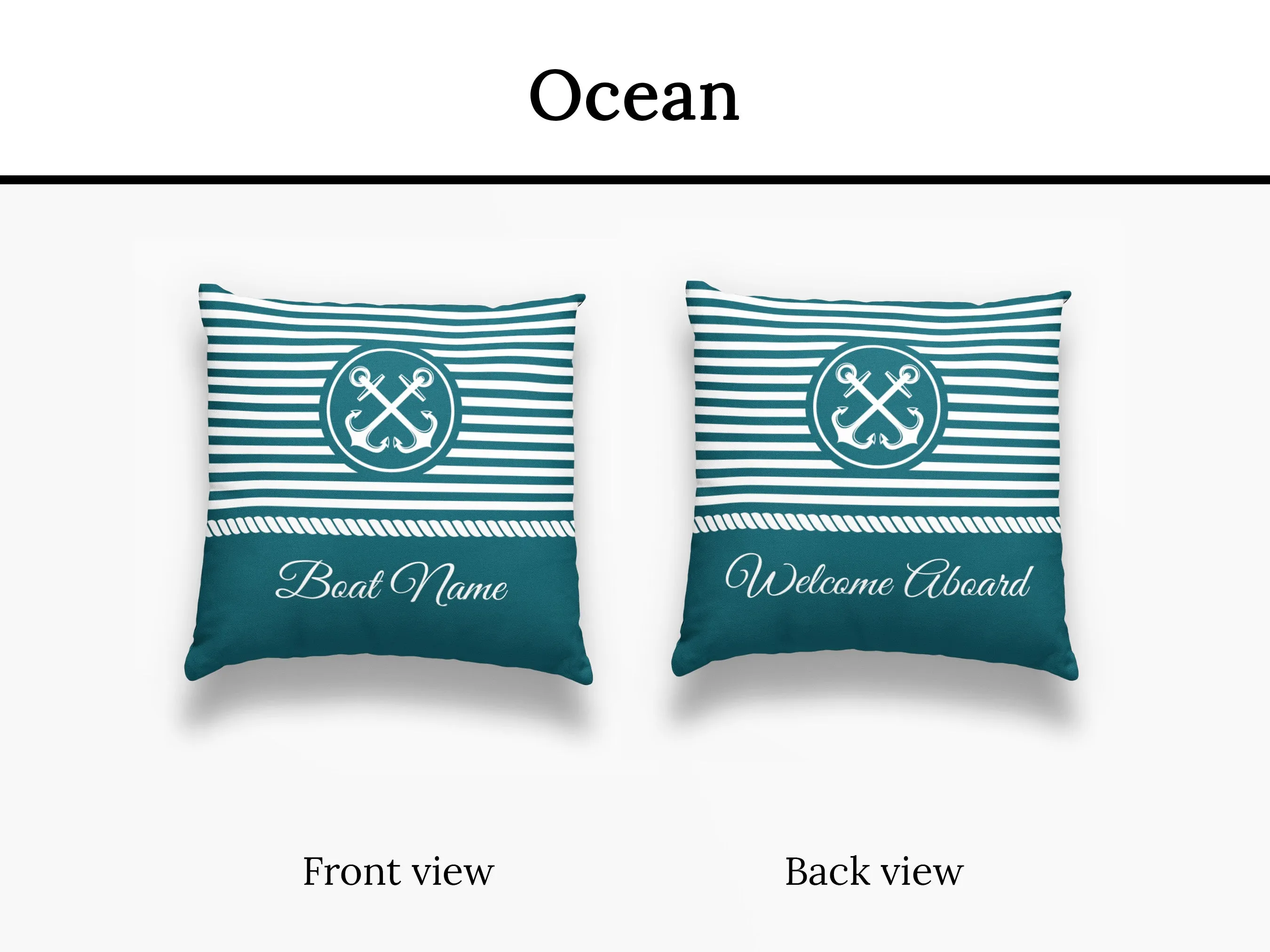 Waterproof Boat Pillow | Upwind Design
