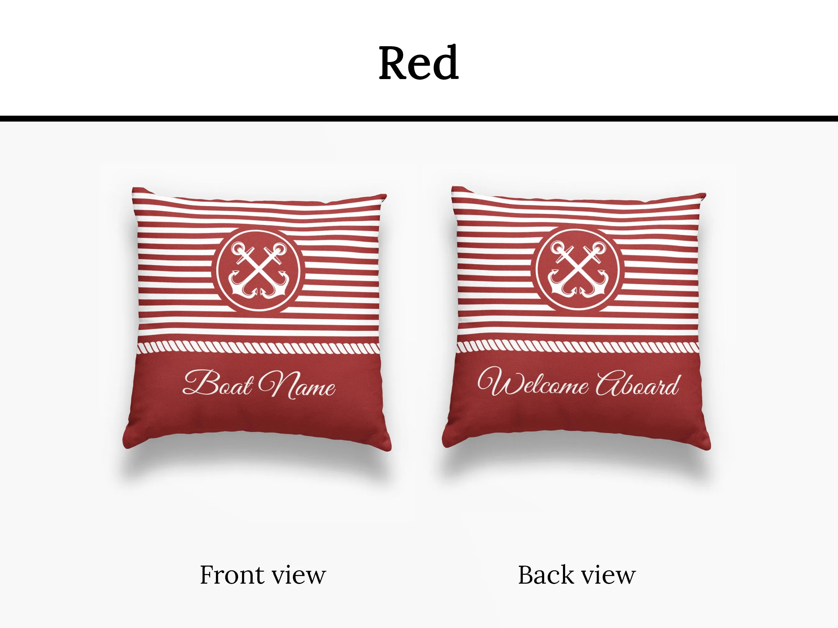 Waterproof Boat Pillow | Upwind Design