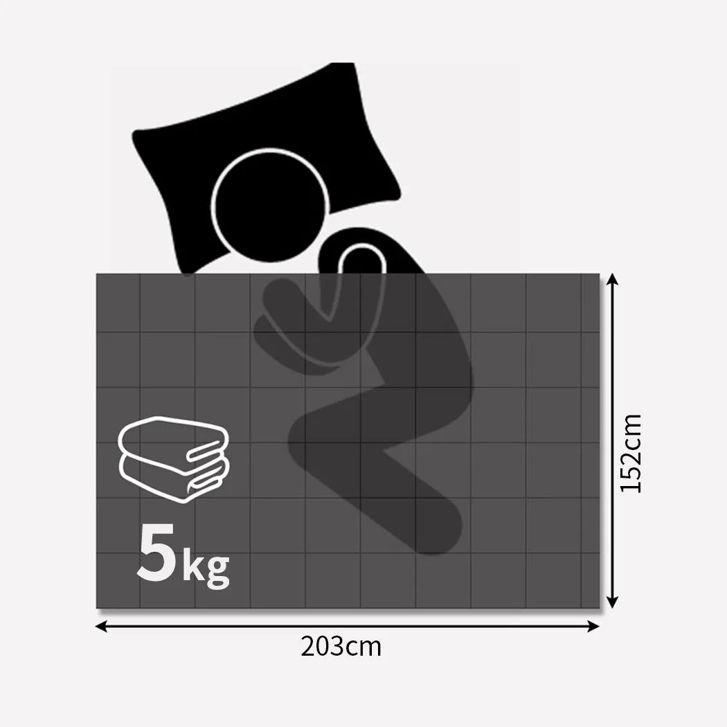 Weighted Blanket Heavy Gravity Deep Relax 5KG Adult Double Mink