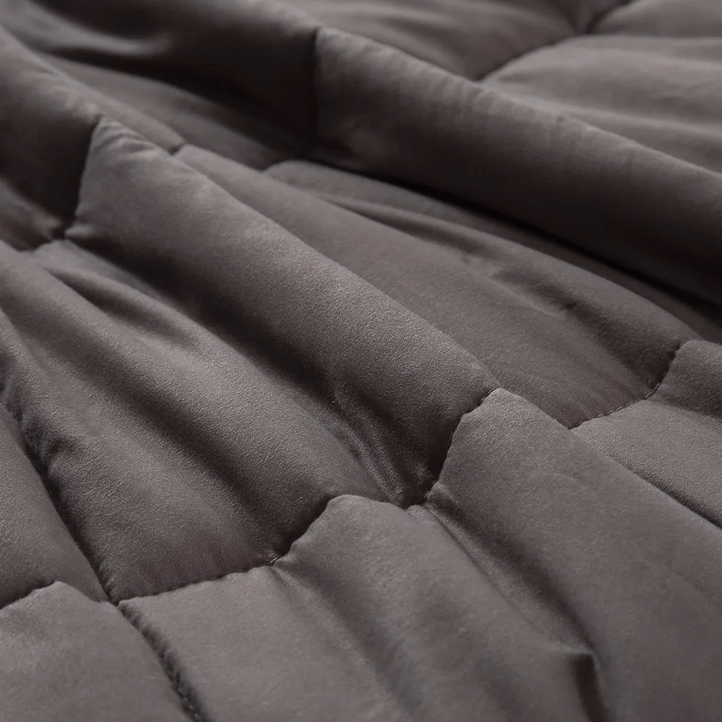 Weighted Blanket Heavy Gravity Deep Relax 7KG Adult Double Grey