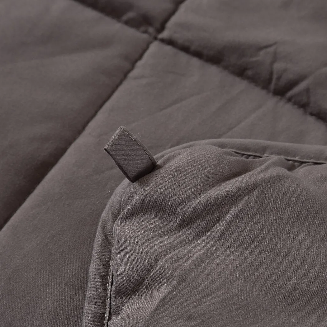 Weighted Blanket Heavy Gravity Deep Relax 7KG Adult Double Grey