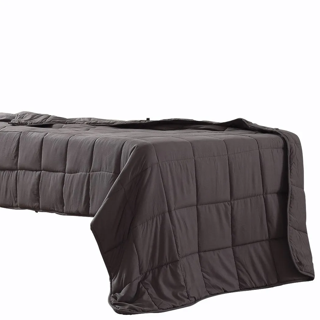 Weighted Blanket Heavy Gravity Deep Relax 7KG Adult Double Grey