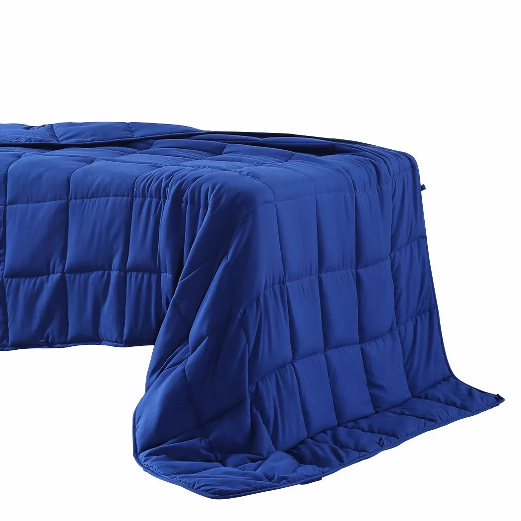 Weighted Blanket Heavy Gravity Deep Relax 7KG Adult Double Navy