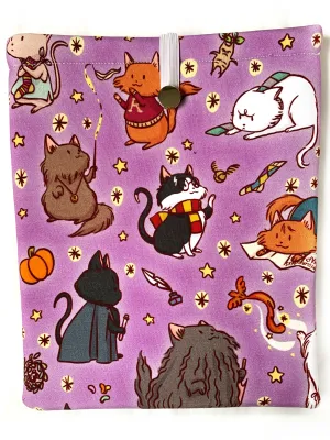 Wizard Kittens Book Sleeve
