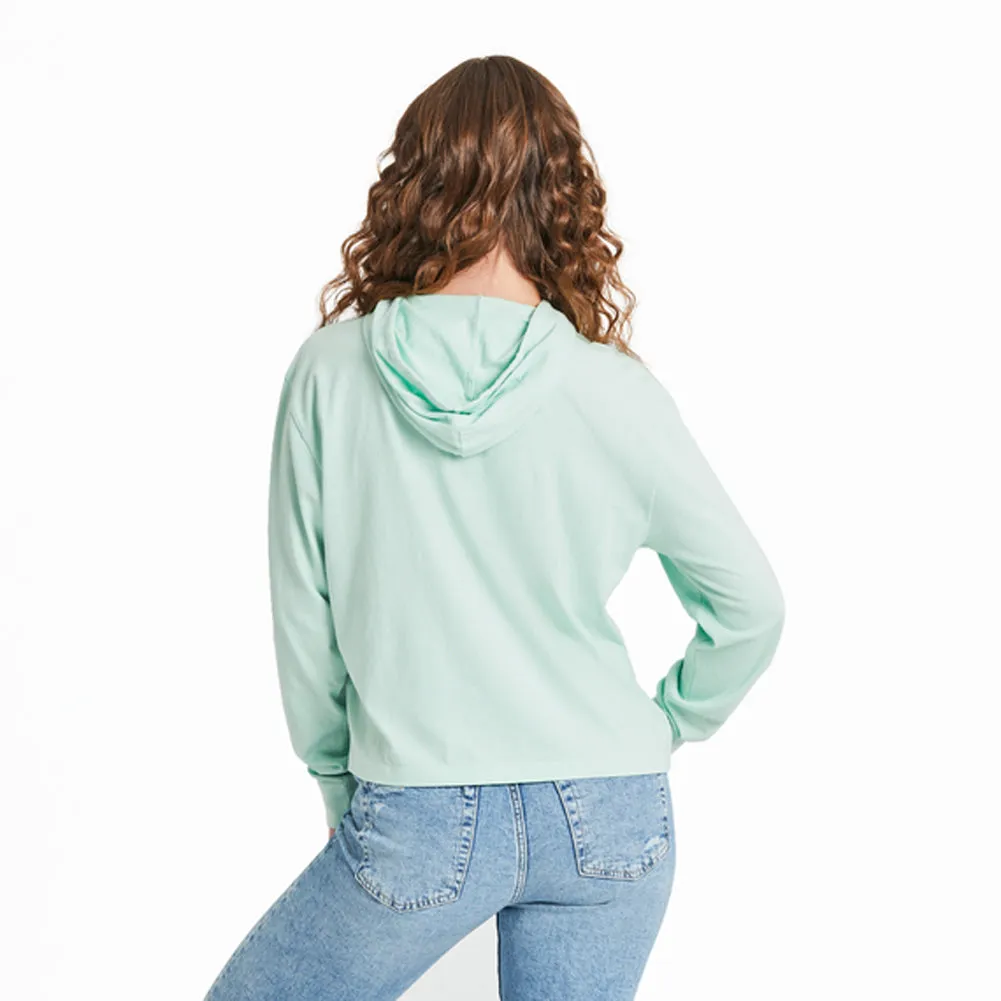 Women's Grateful Dog Boxy Crusher Hoodie - 129340