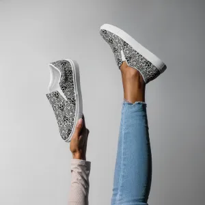 Women’s Skull Cathedral Slip-On Shoes