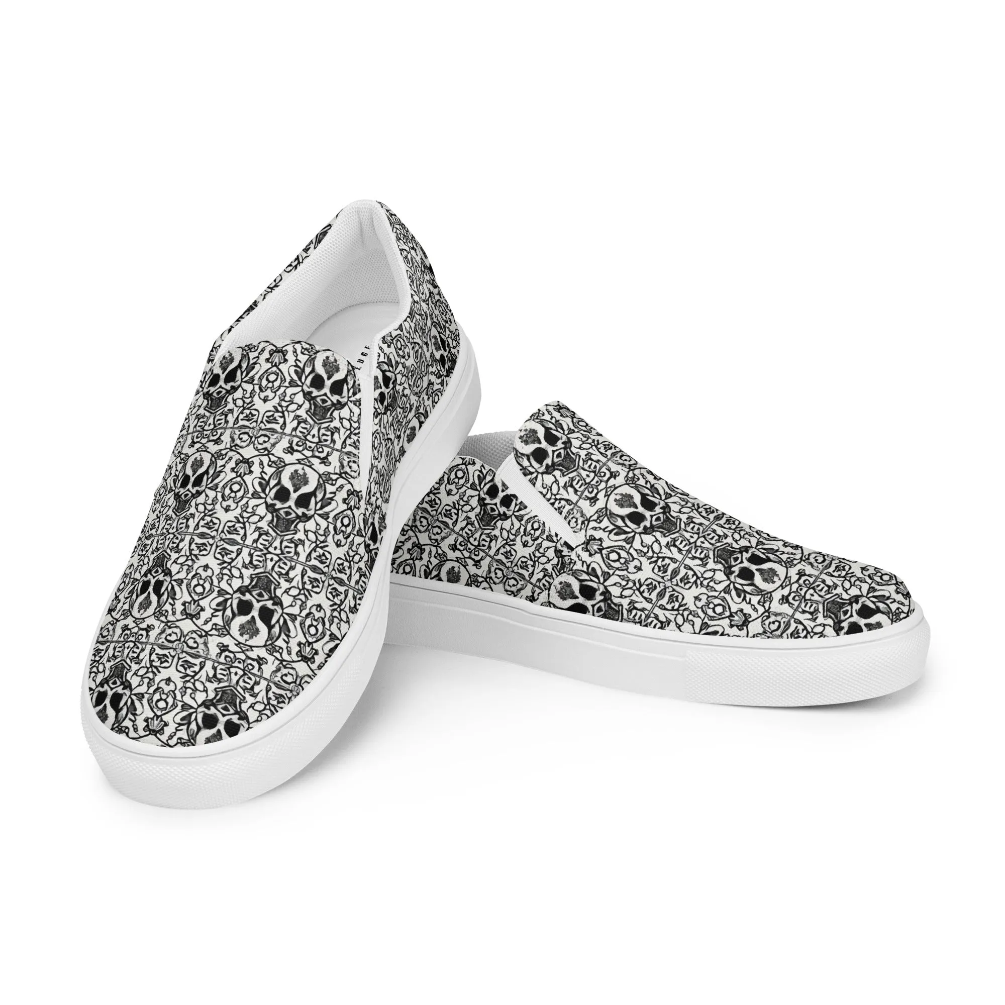 Women’s Skull Cathedral Slip-On Shoes