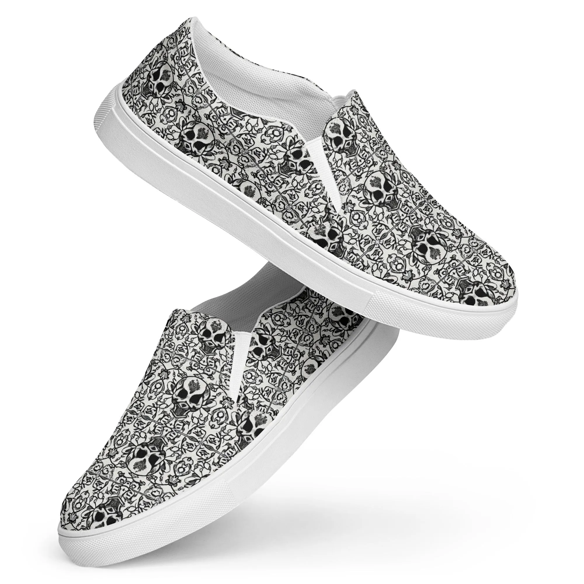Women’s Skull Cathedral Slip-On Shoes