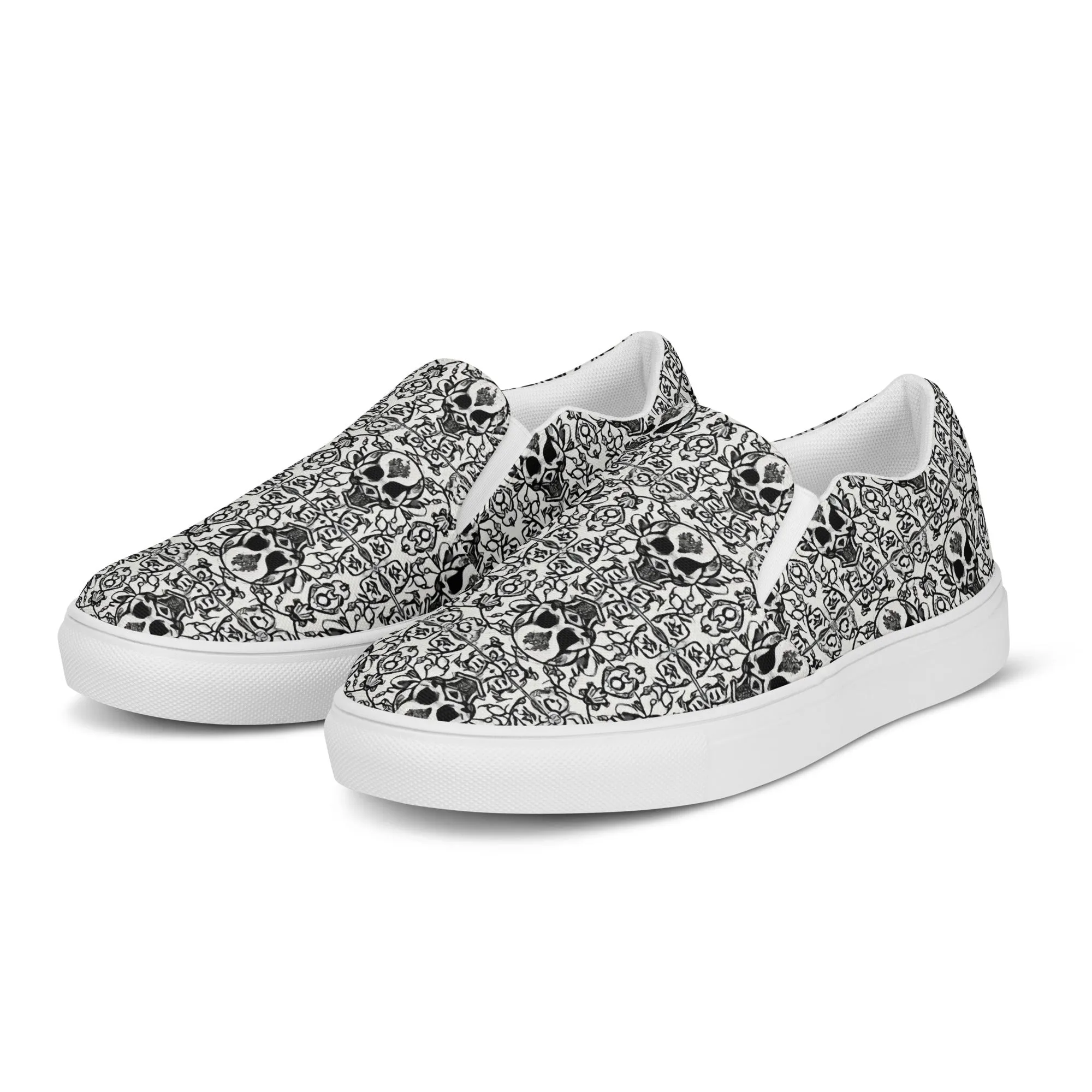 Women’s Skull Cathedral Slip-On Shoes