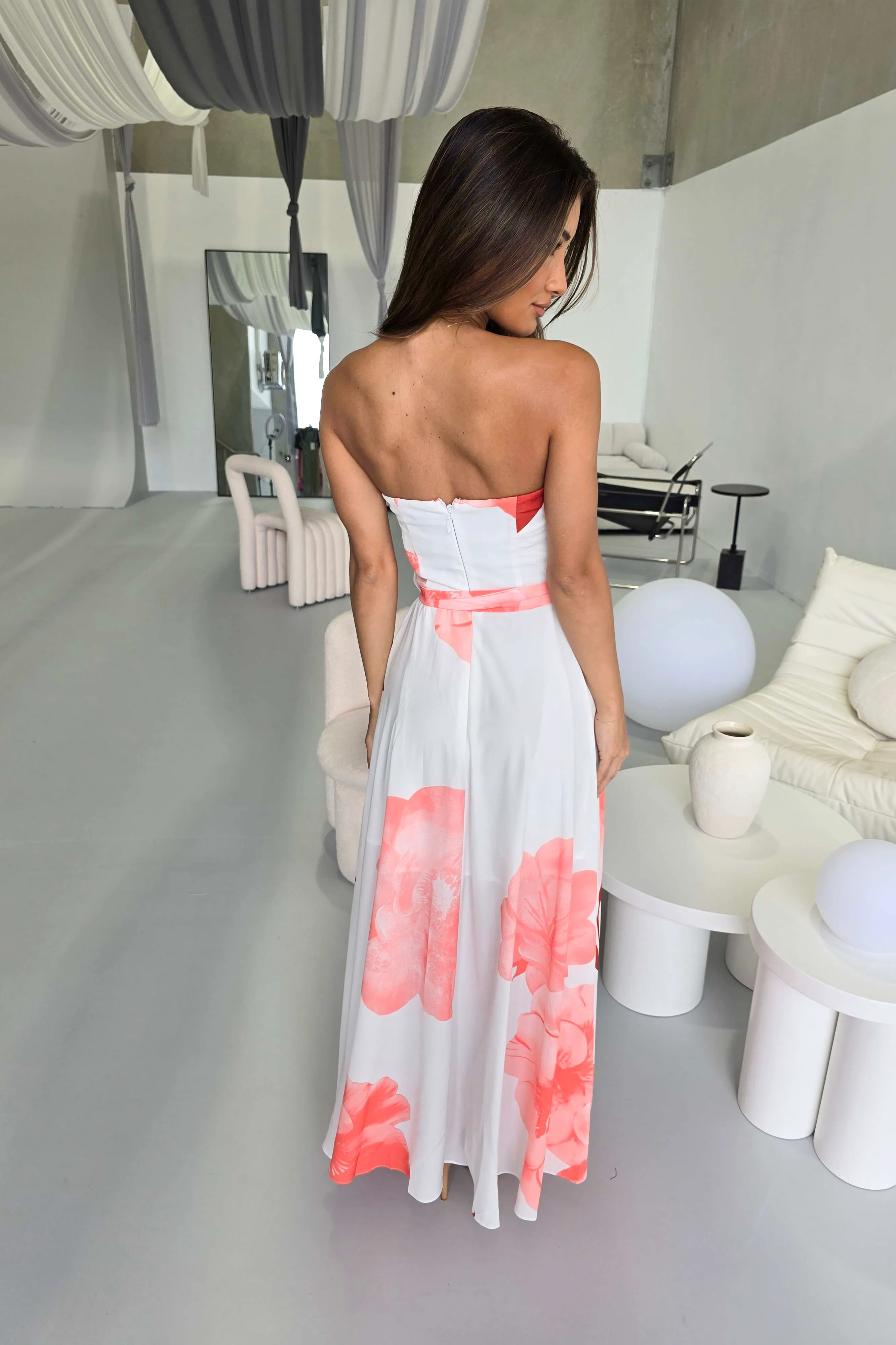 WONDER DRESS - WHITE FLORAL